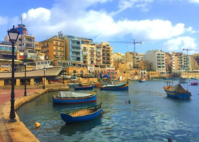 Luxury Garden View At Spinola Bay St Julians Apartamento